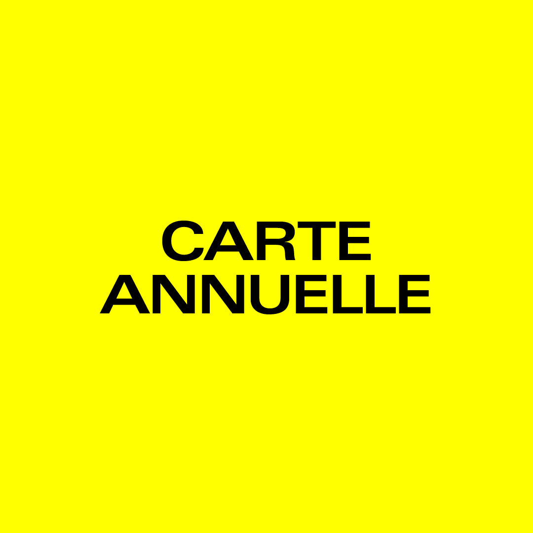 Carte annuelle