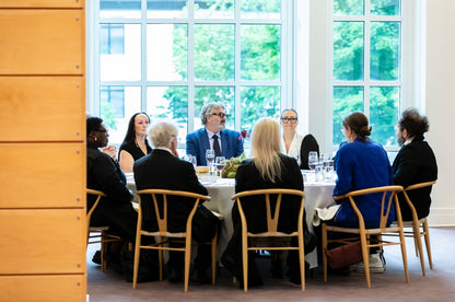 CCA Soirée sponsorship table